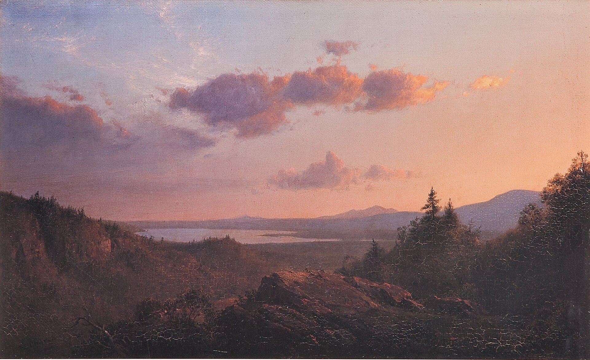 Hudson valley river view